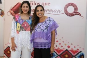 Mara Lezama impulsa programa para capacitar a 10 mil mujeres en bordado maya