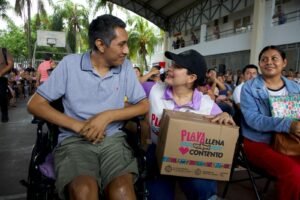 Estefanía Mercado lleva bienestar a las familias de Playa del Carmen con 36 mil apoyos alimentarios
